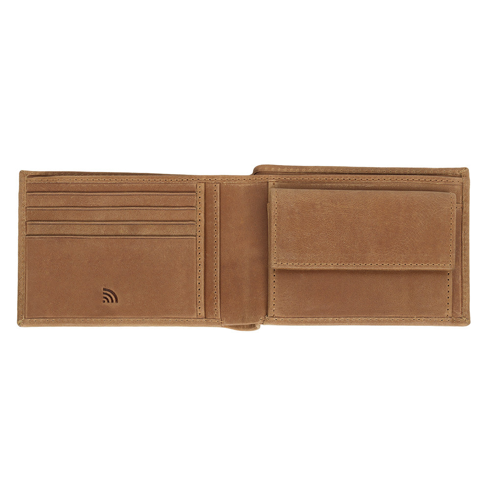Cartera con monedero