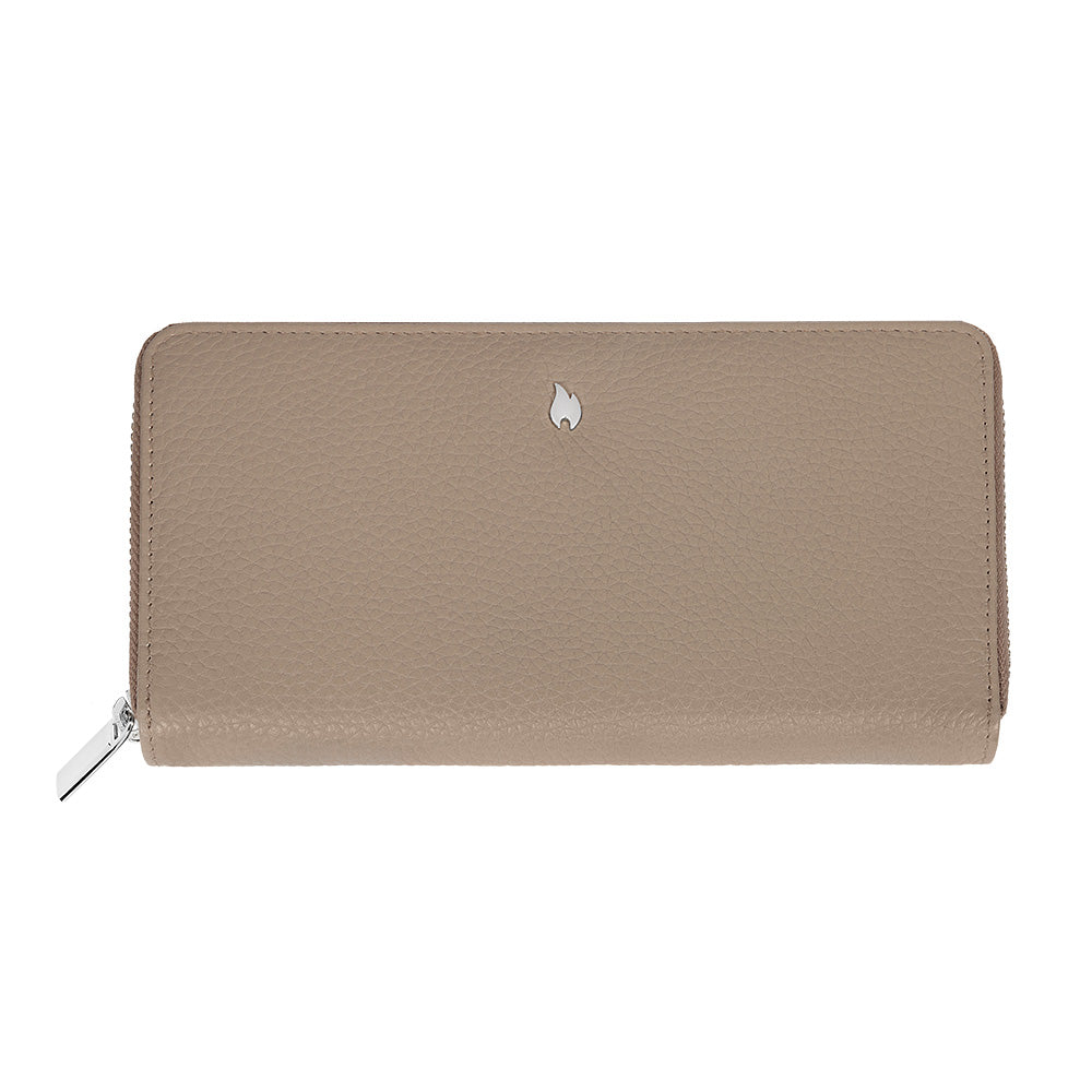 Cartera con cremallera