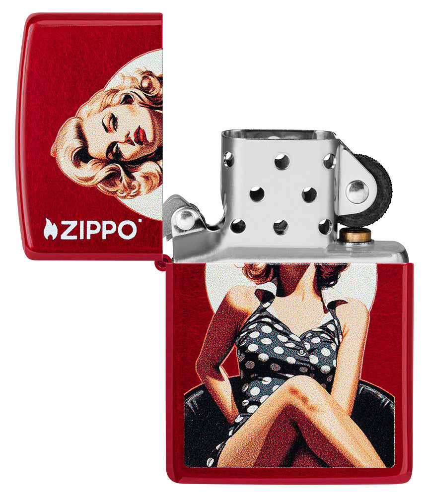 Diseño de pin-up de lunares