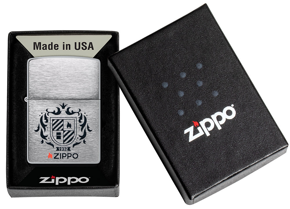 Diseño de escudo Zippo
