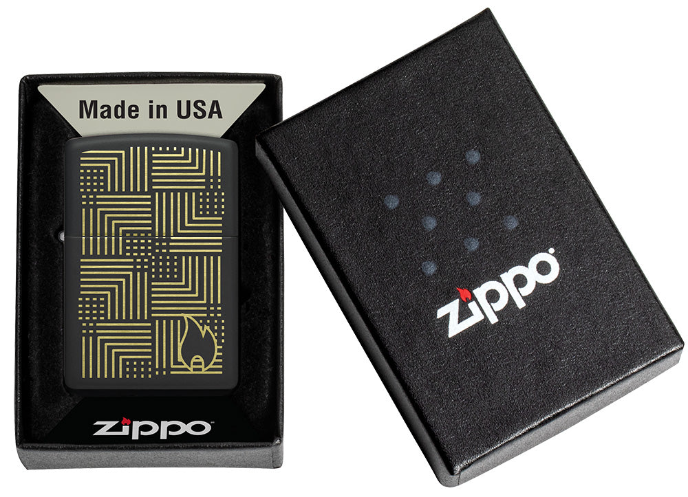 Diseño de líneas de Zippo
