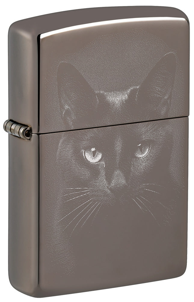 Diseño de gato con sombra