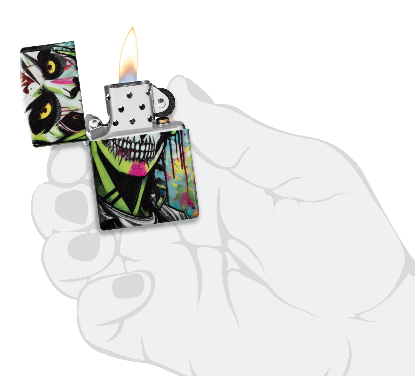 Diseño de zombi punk