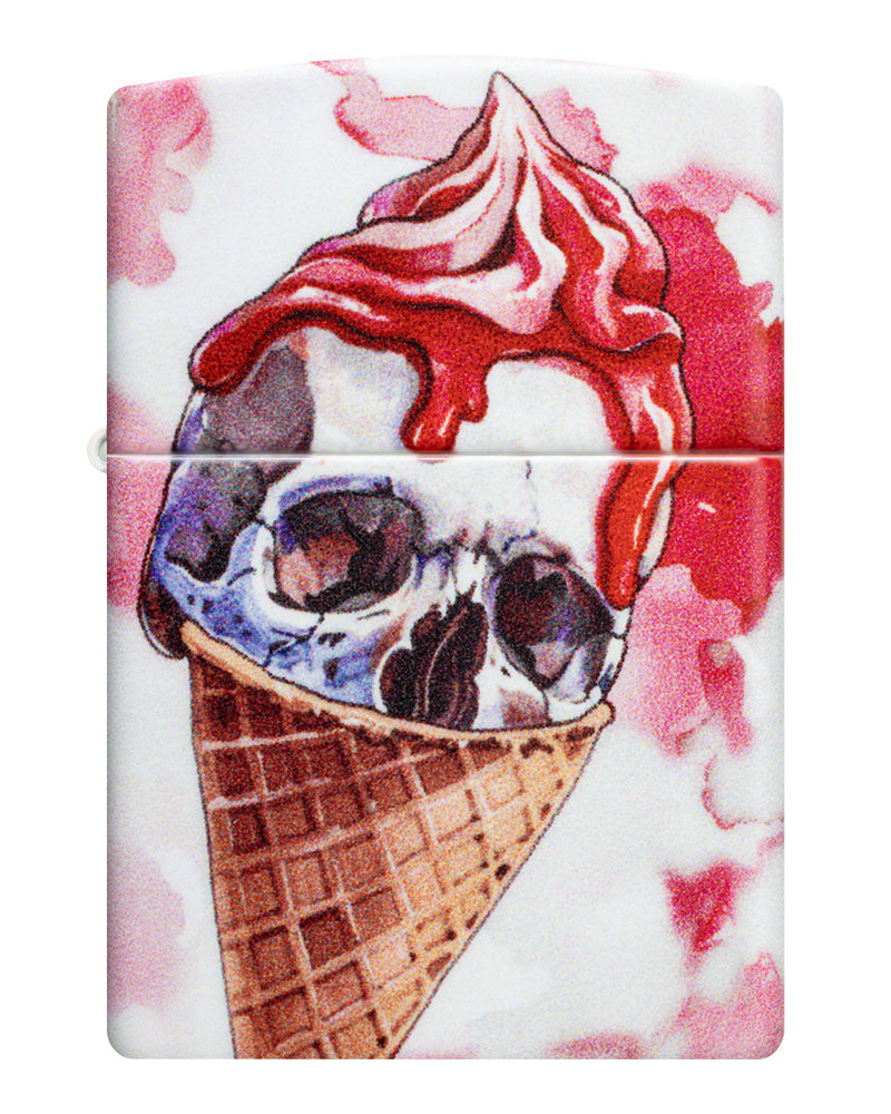 Diseño de calaveras de helado