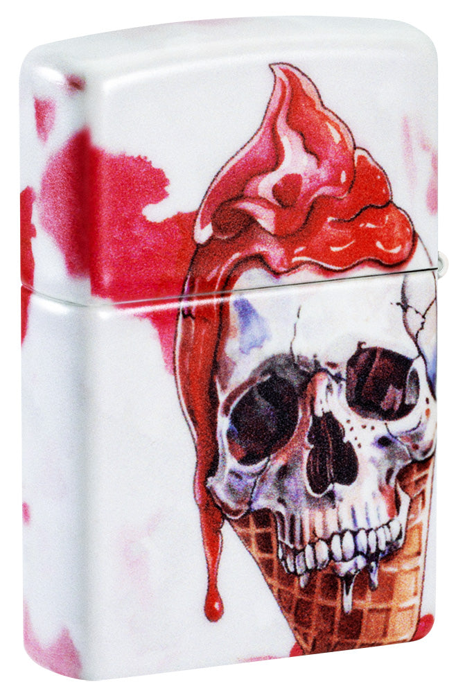 Diseño de calaveras de helado