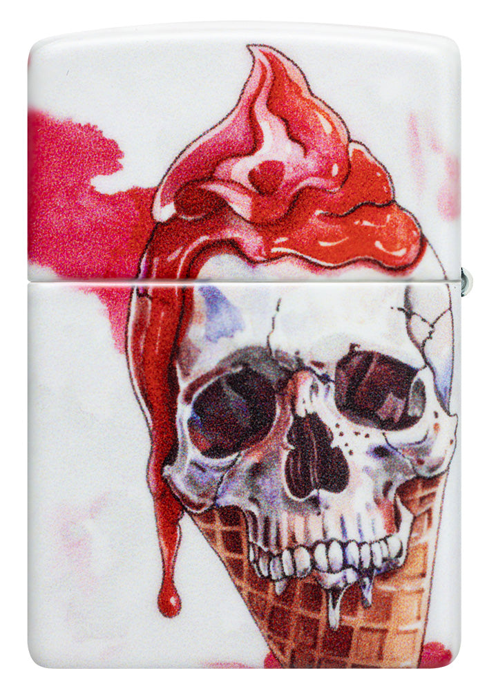 Diseño de calaveras de helado