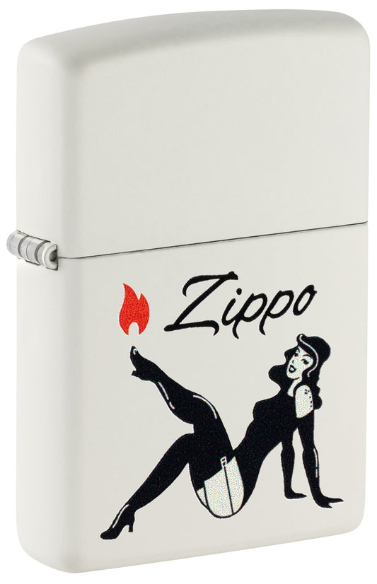 Diseño de pinup de Zippo