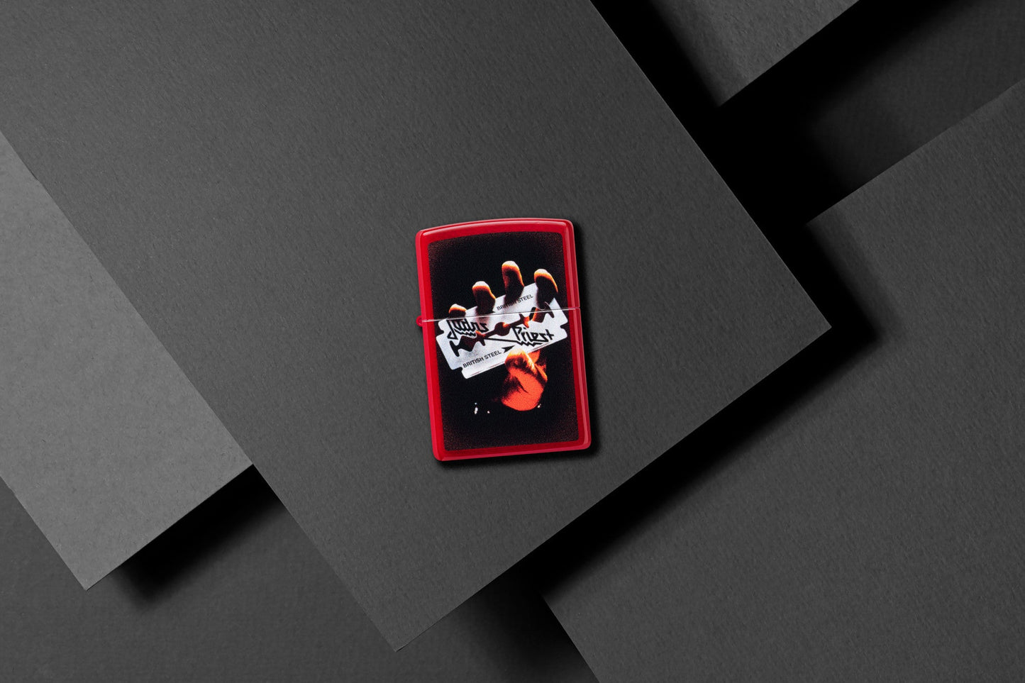 Diseño British Steel de Judas Priest