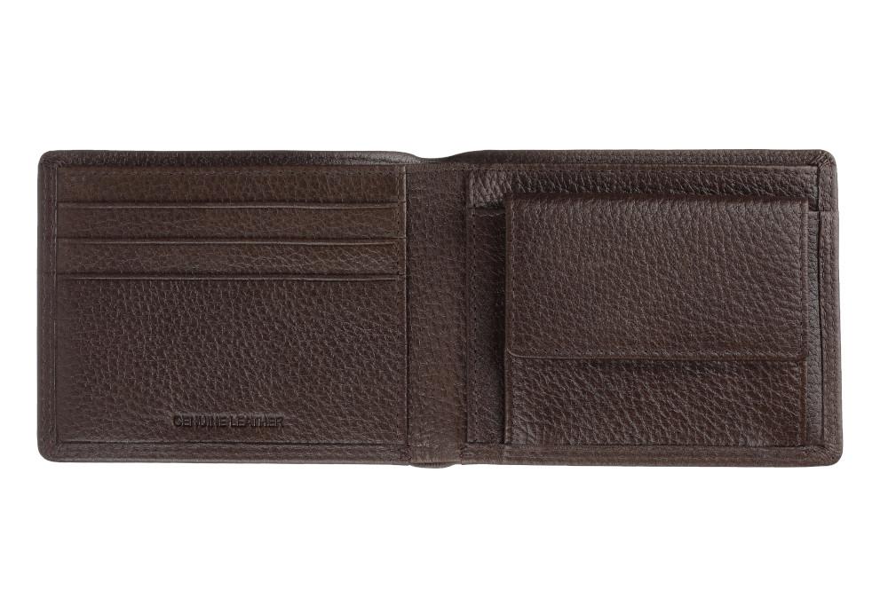 Portefeuille horizontal ouvert avec marque Zippo