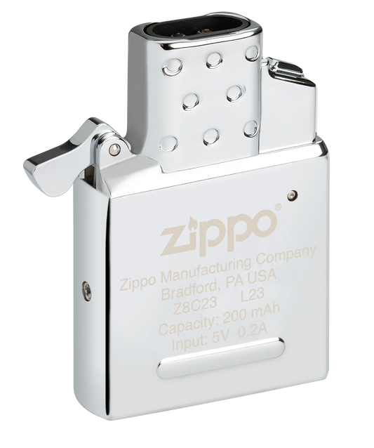 Inserto de encendedor recargable de doble arco