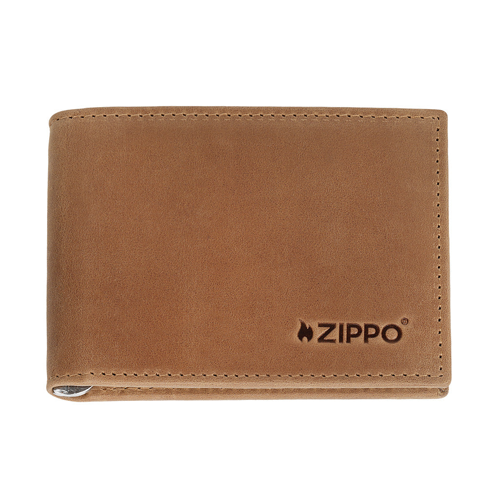 Cartera con clip para billetes