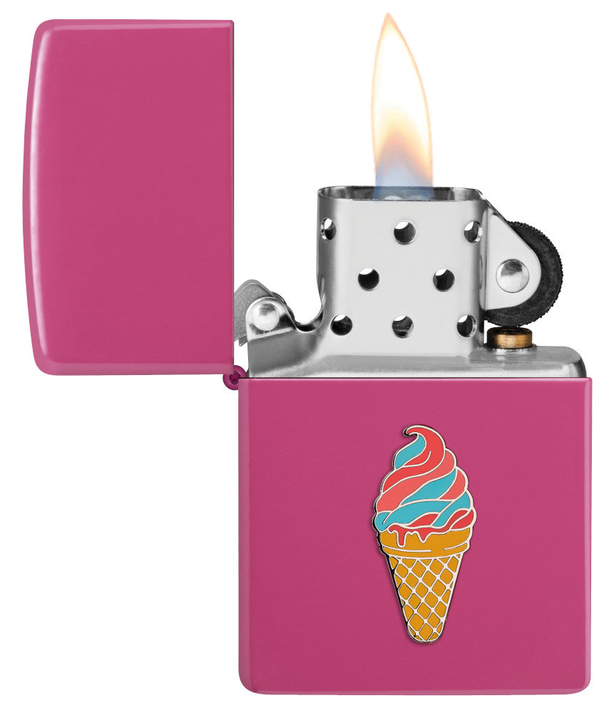 Emblema Foodie de helado