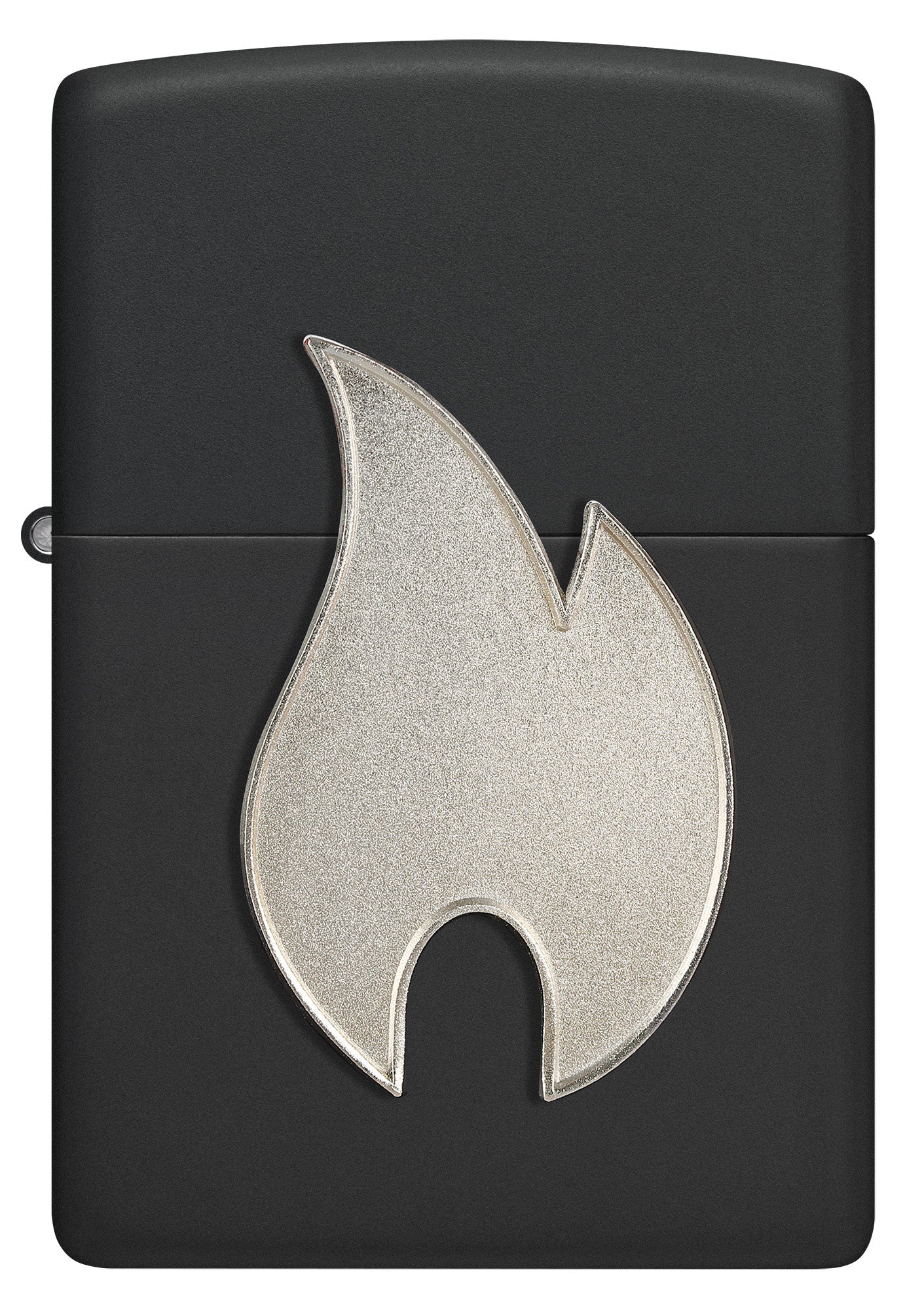 Emblema de llama plateada