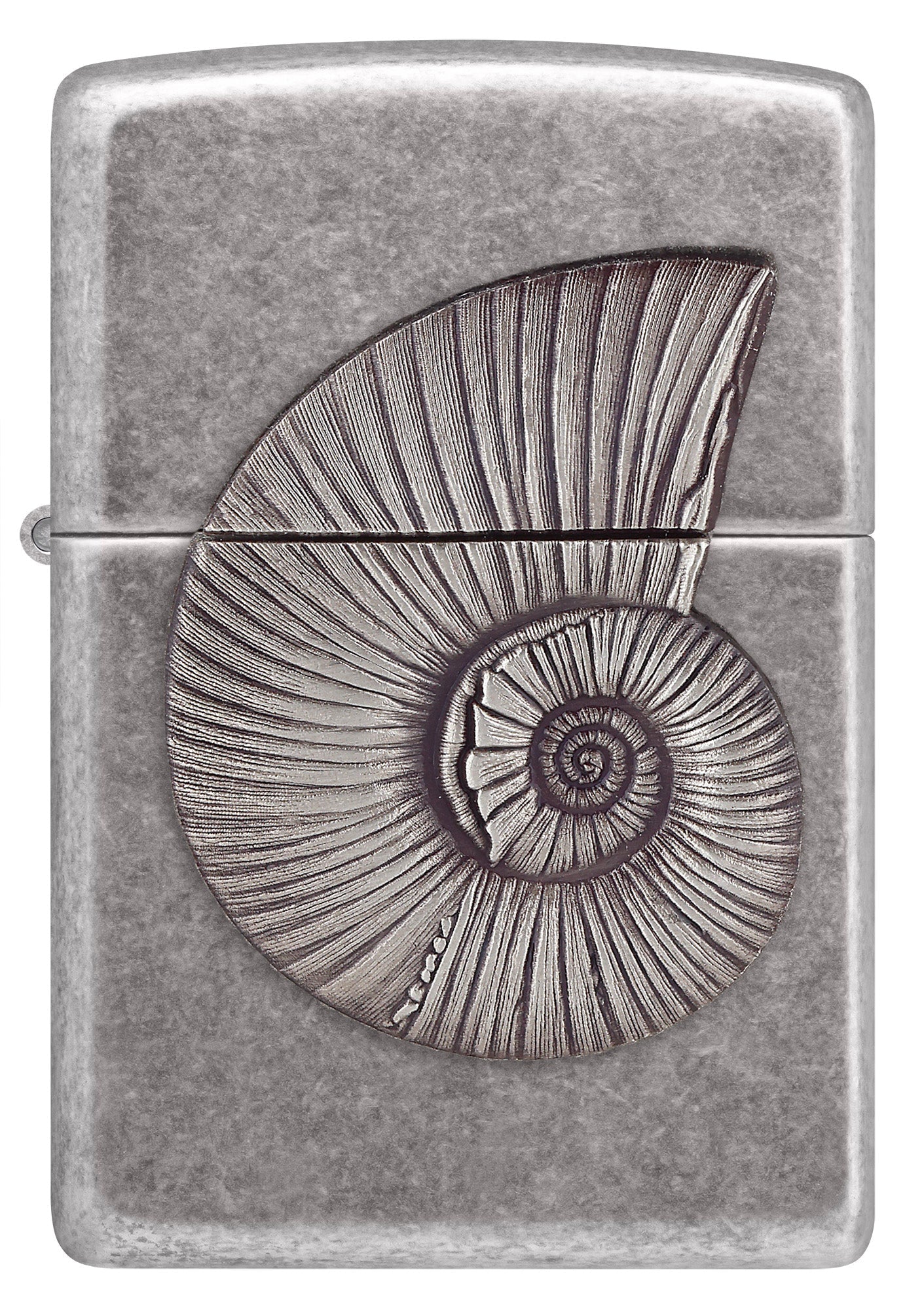 Emblema de concha fósil