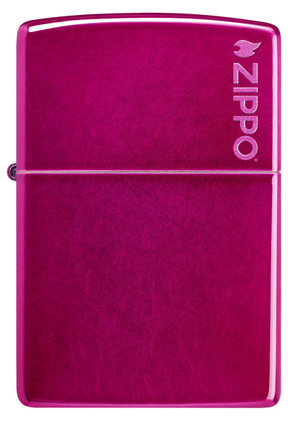 Classic Candy Raspberry con logotipo de Zippo