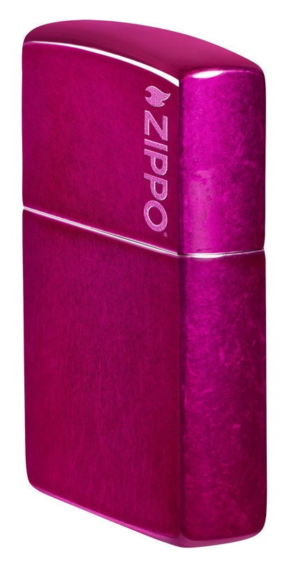 Classic Candy Raspberry con logotipo de Zippo