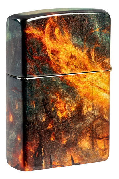 Diseño de hechicera de fuego
