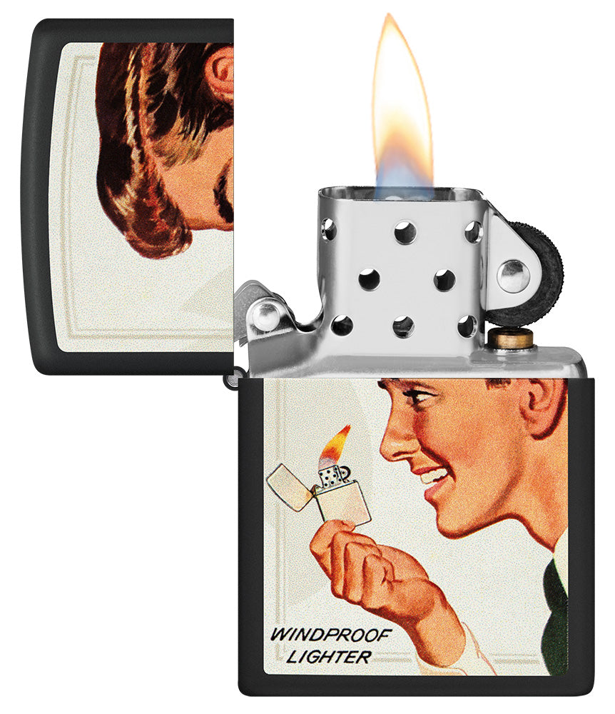 Juego de encendedores de publicidad vintage