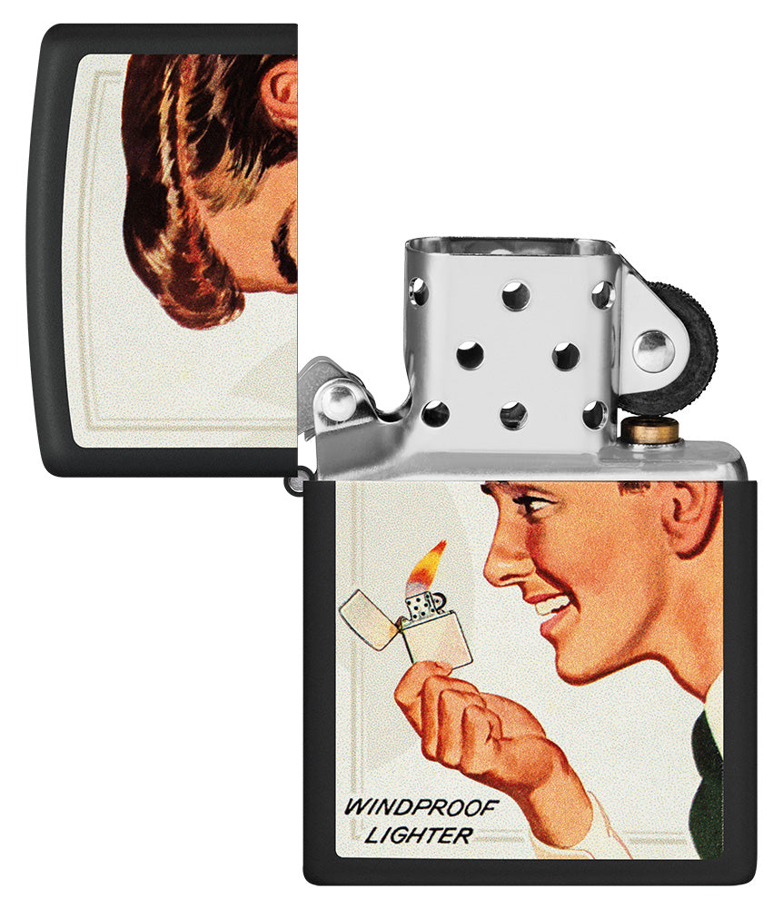 Juego de encendedores de publicidad vintage