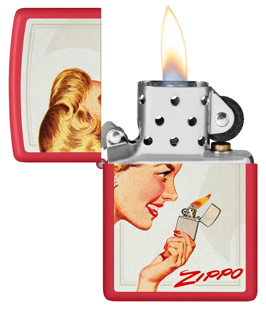 Juego de encendedores de publicidad vintage