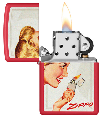 Juego de encendedores de publicidad vintage