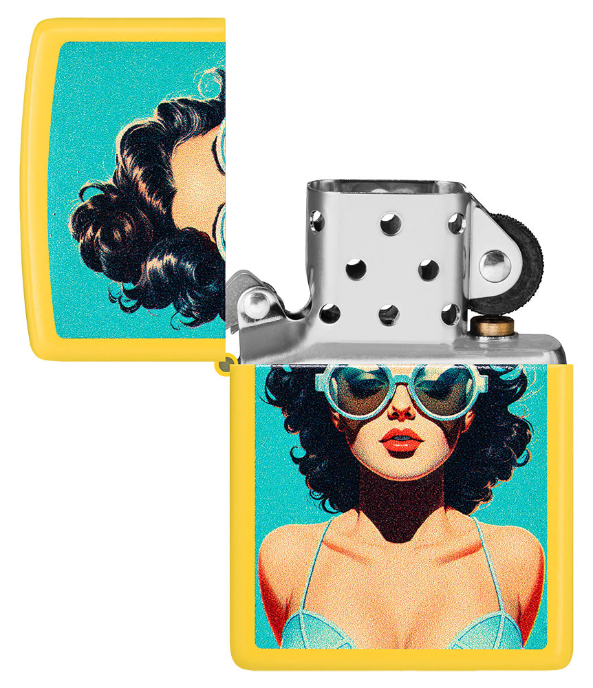 Diseño de pin-up de verano
