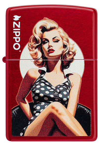 Diseño de pin-up de lunares