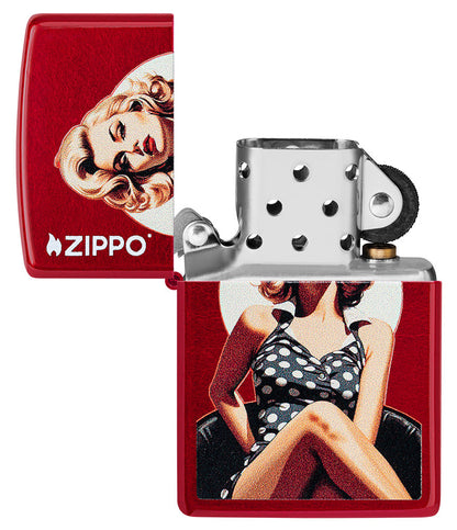 Diseño de pin-up de lunares