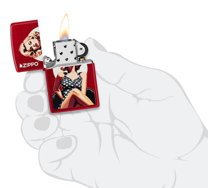 Diseño de pin-up de lunares