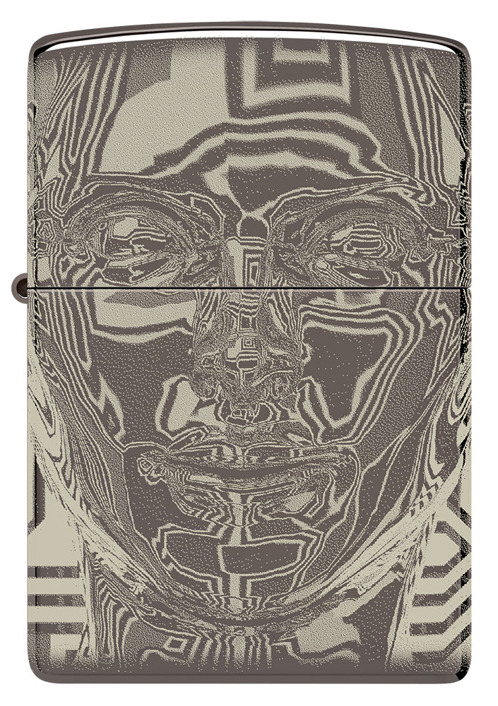 Diseño abstracto de cabeza