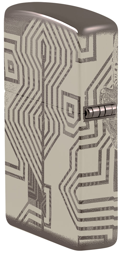 Diseño abstracto de cabeza