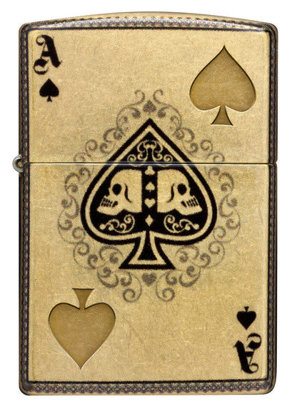 Diseño del as de calaveras