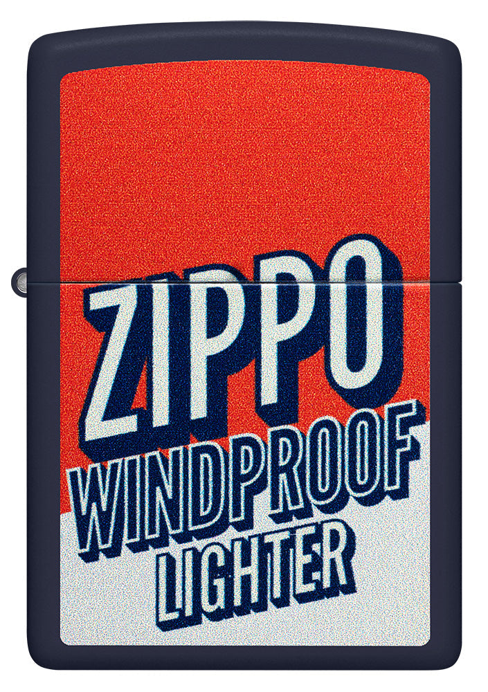 Diseño de bloques de color de Zippo