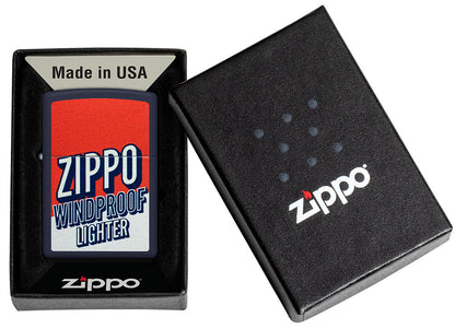 Diseño de bloques de color de Zippo