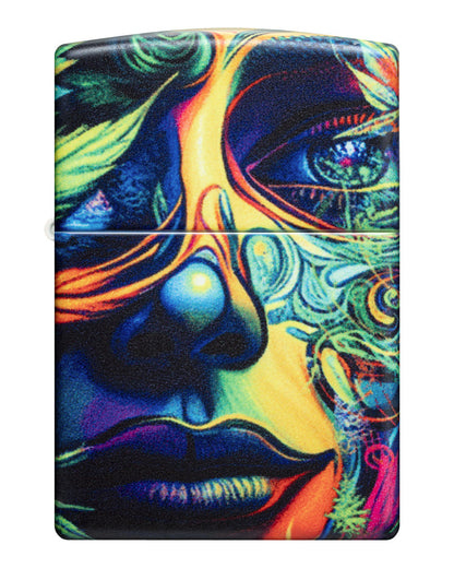 Diseño vibrante de cannabis