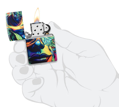 Diseño vibrante de cannabis