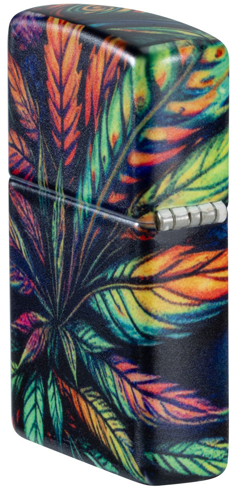 Diseño vibrante de cannabis