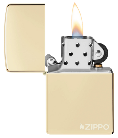 Champán clásico con logotipo de Zippo