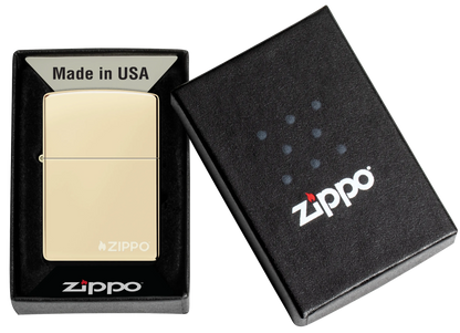 Champán clásico con logotipo de Zippo