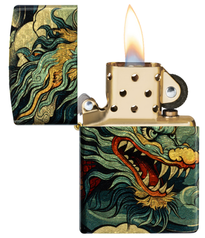 Diseño de dragón volador