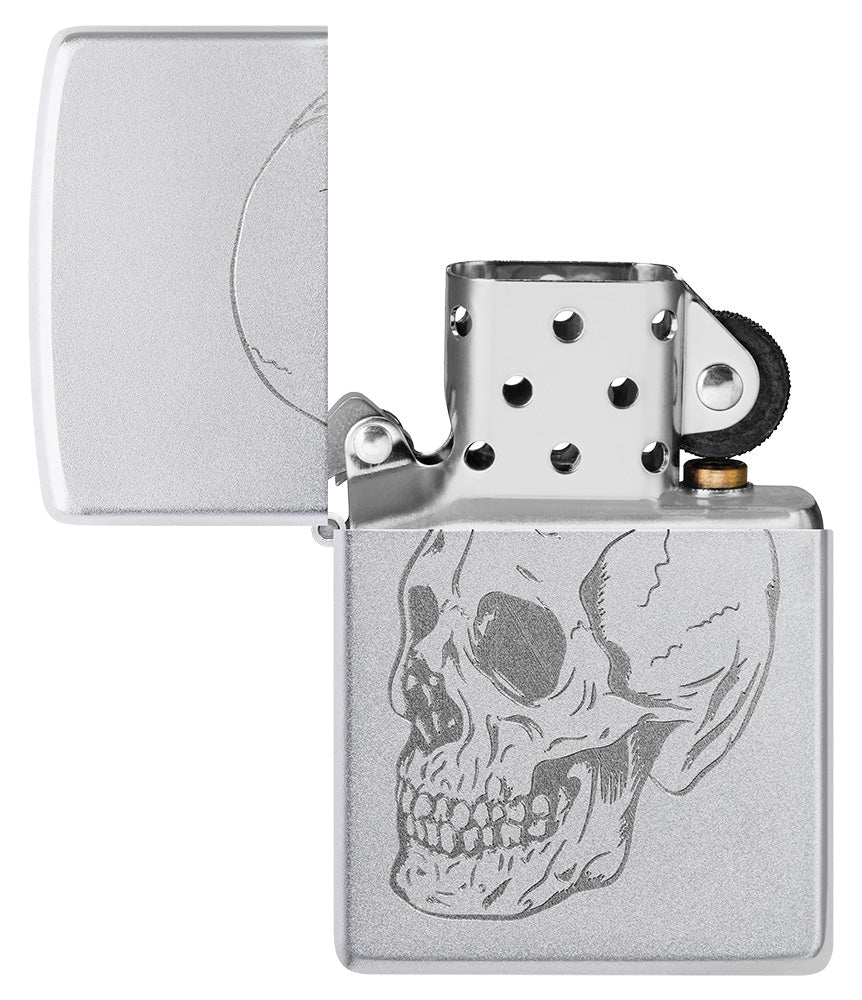 Diseño sutil de calavera