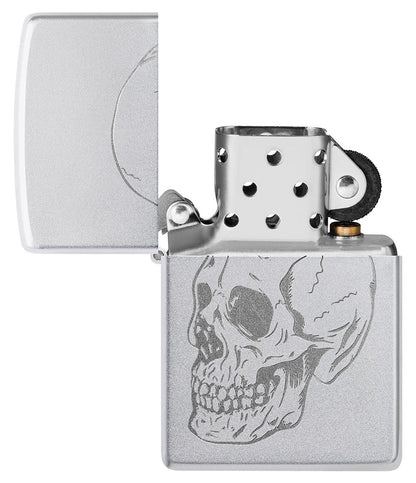Diseño sutil de calavera