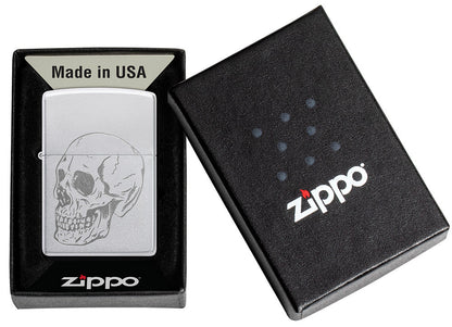 Diseño sutil de calavera