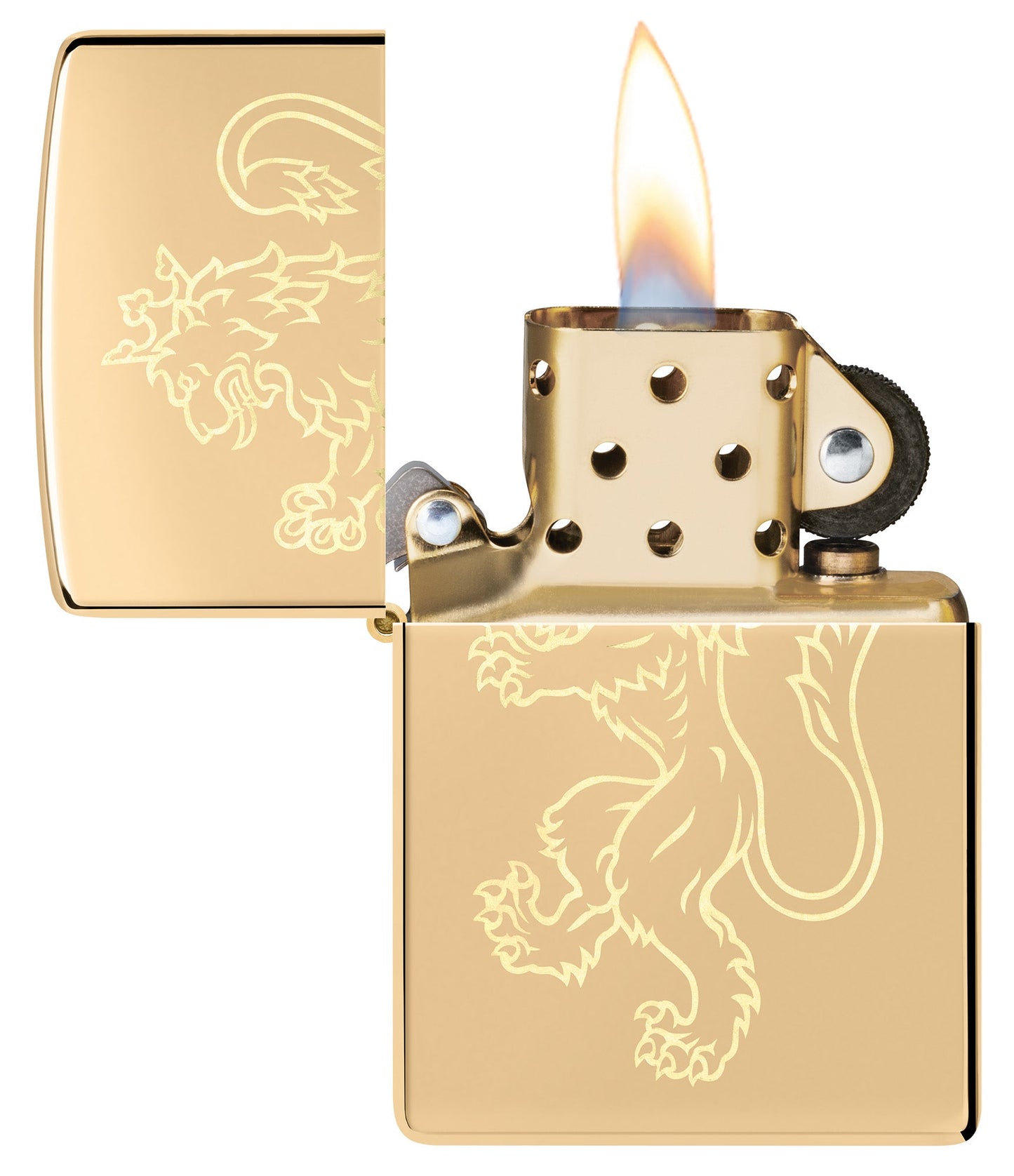 Diseño de león guerrero