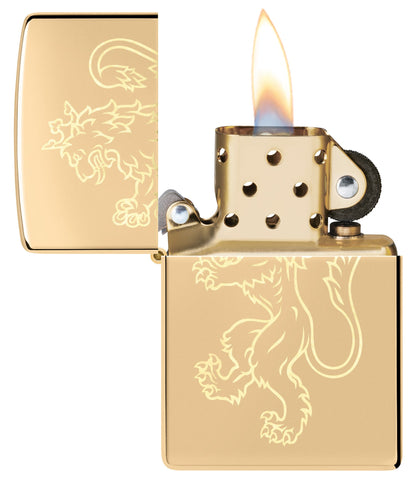 Diseño de león guerrero