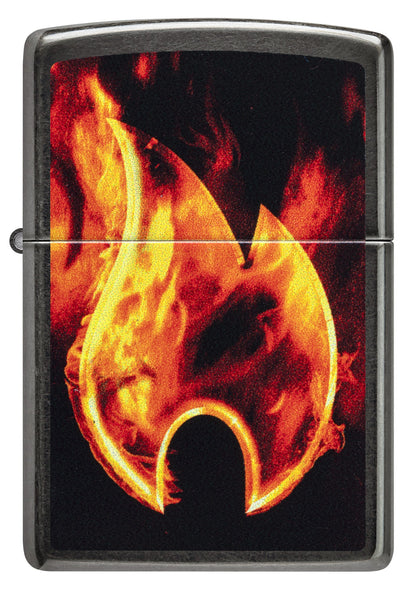 Diseño de llama ardiente