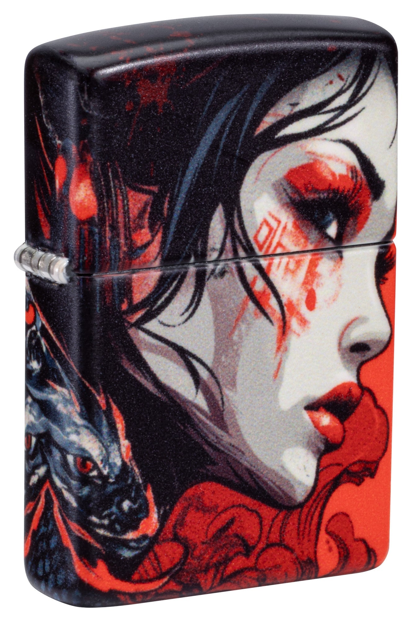 Diseño abstracto de samurái