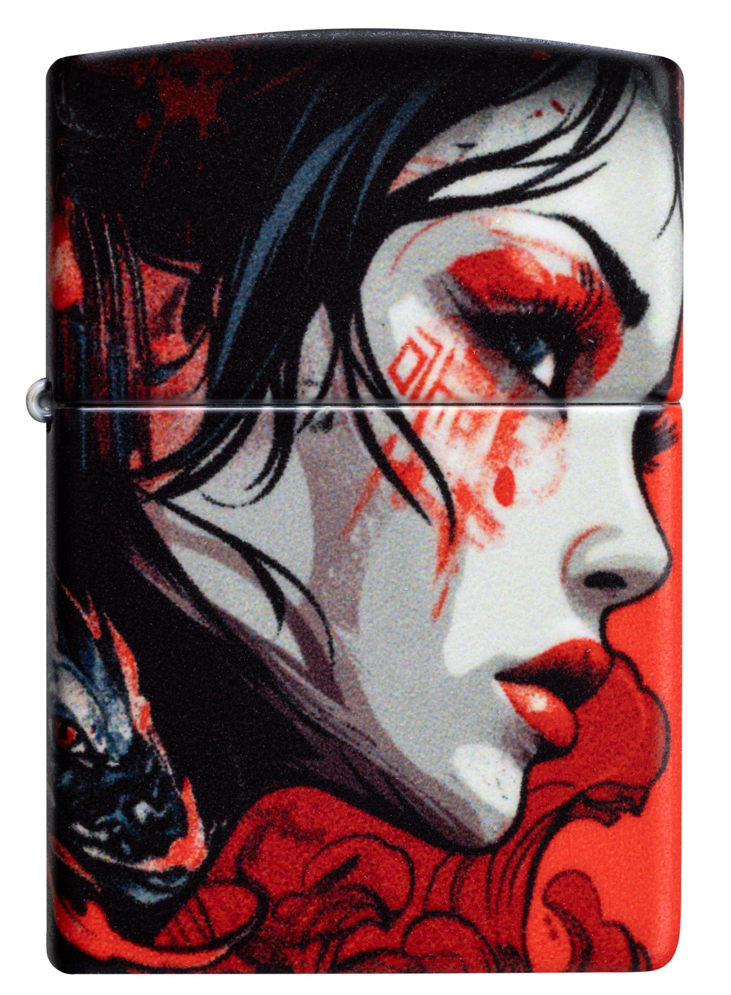 Diseño abstracto de samurái