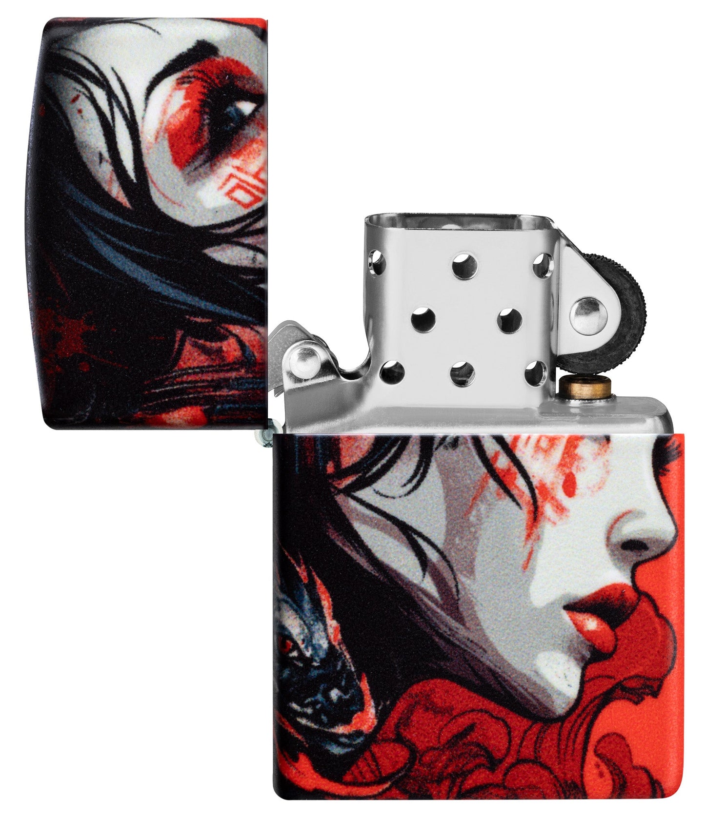 Diseño abstracto de samurái