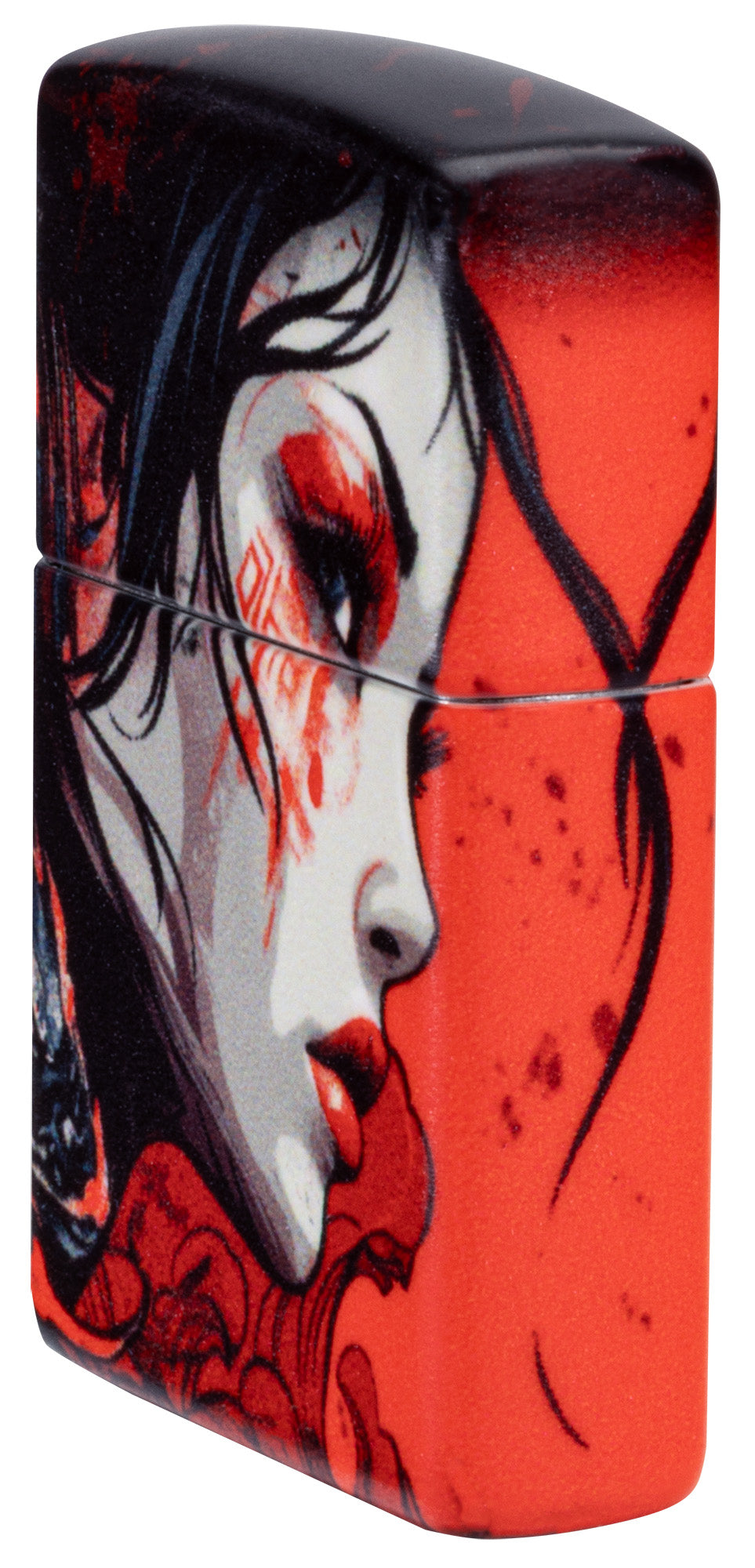 Diseño abstracto de samurái